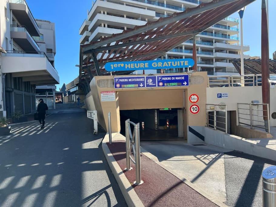 Le Carrousel - Apt Vue Mer - Plage A 10 M - Clim - Wifi Canet-en-Roussillon Luaran gambar