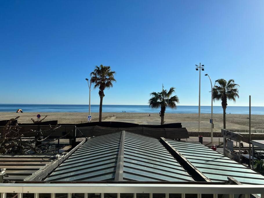 Le Carrousel - Apt Vue Mer - Plage A 10 M - Clim - Wifi Canet-en-Roussillon Luaran gambar